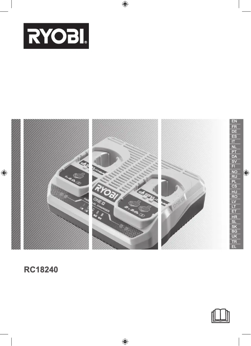 Page 1 de la notice Manuel utilisateur RYOBI One+ RC18240G