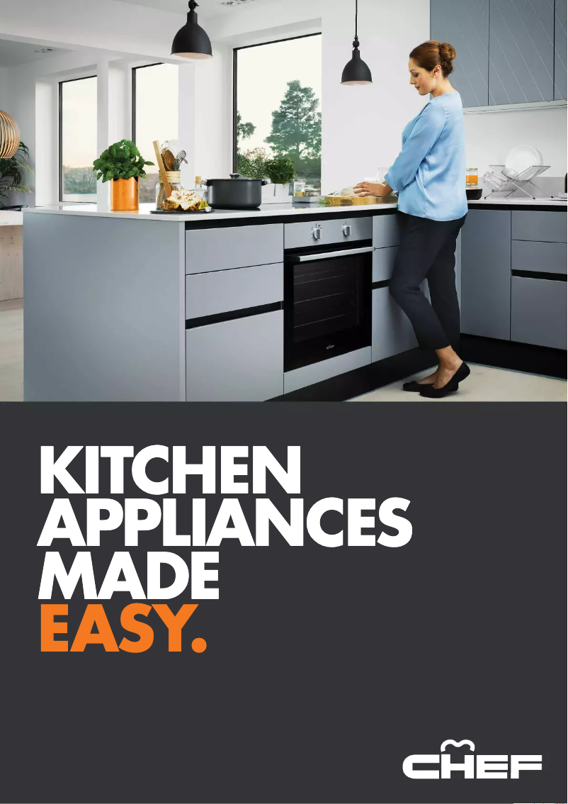 Page 1 de la notice Brochure Chef CHG644WC