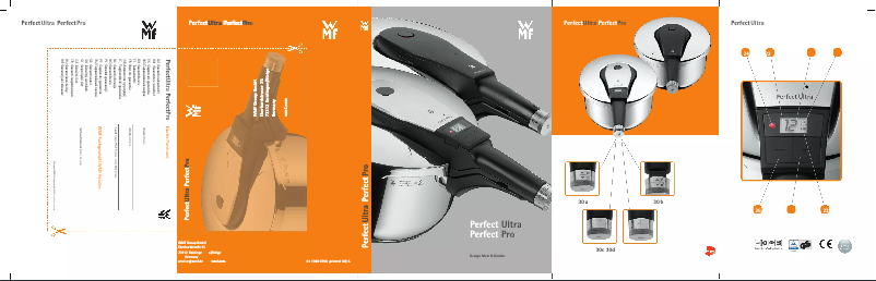 Page n°1 - Manuel utilisateur WMF 08.9612.6030