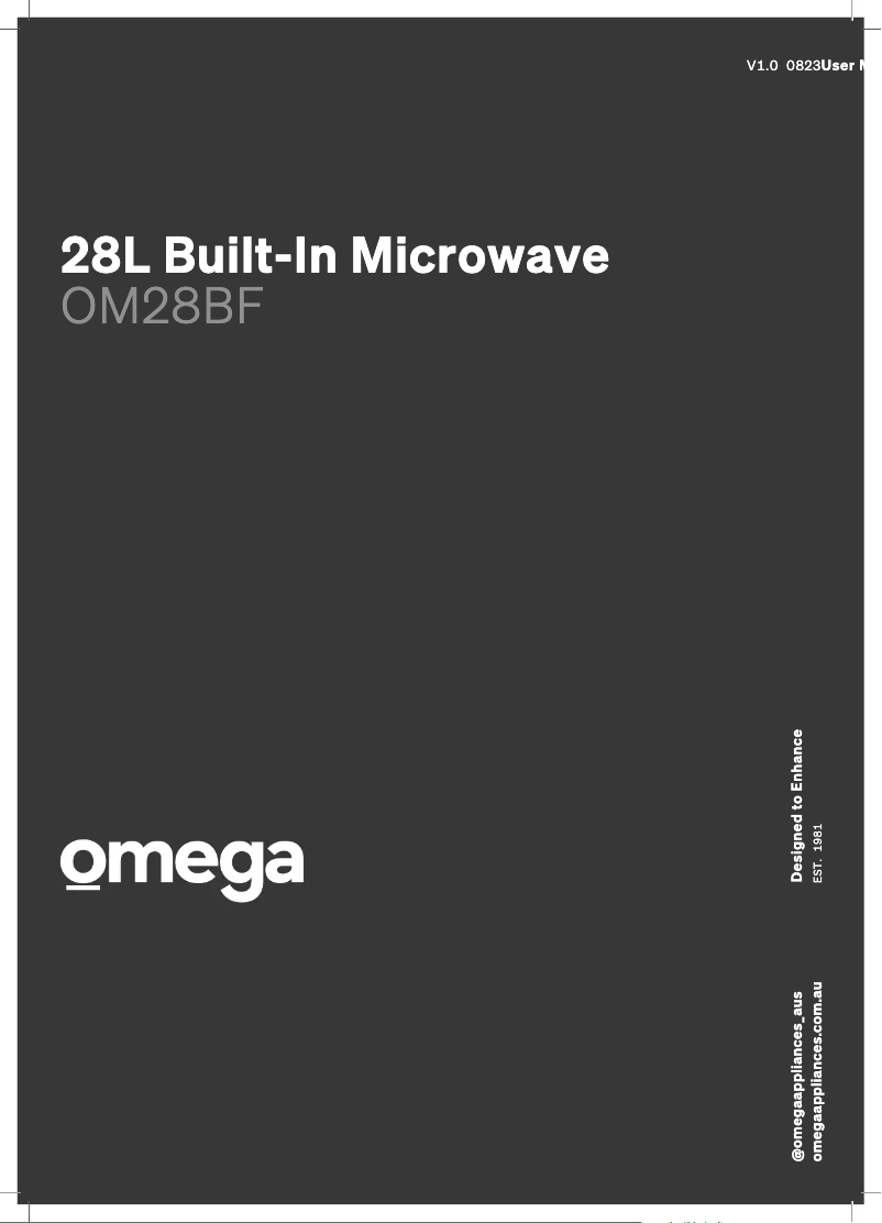 Image de la première page du manuel de l'appareil OM28BF