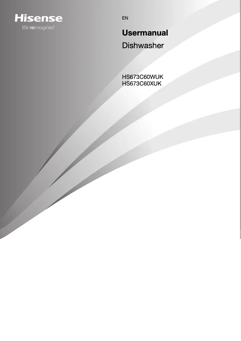 Page 1 de la notice Manuel utilisateur Hisense HS673C60WUK