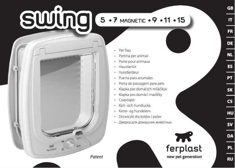 Page 1 de la notice Instructions / montage Ferplast Swing 5