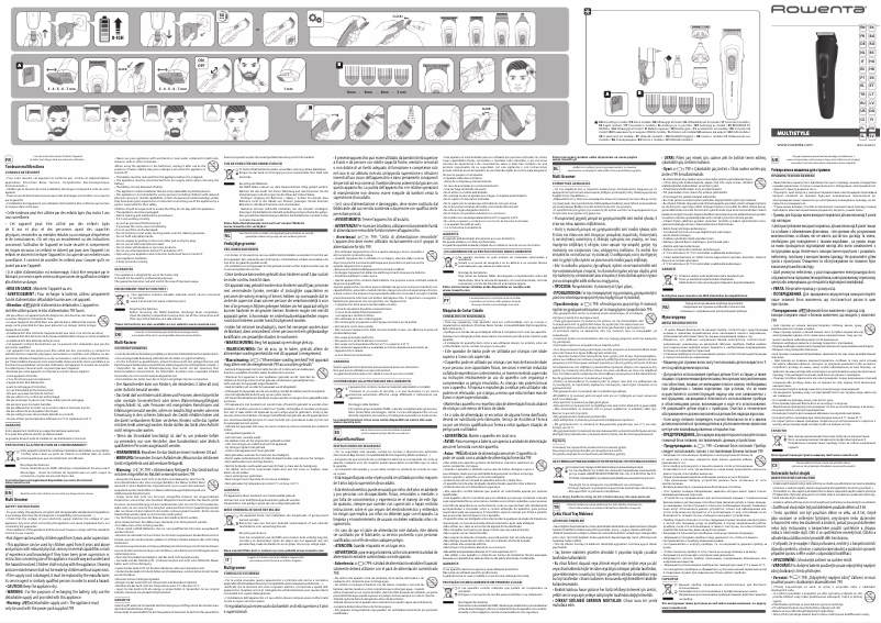 Page n°1 - Manuel utilisateur Rowenta MultiStyle TN8960