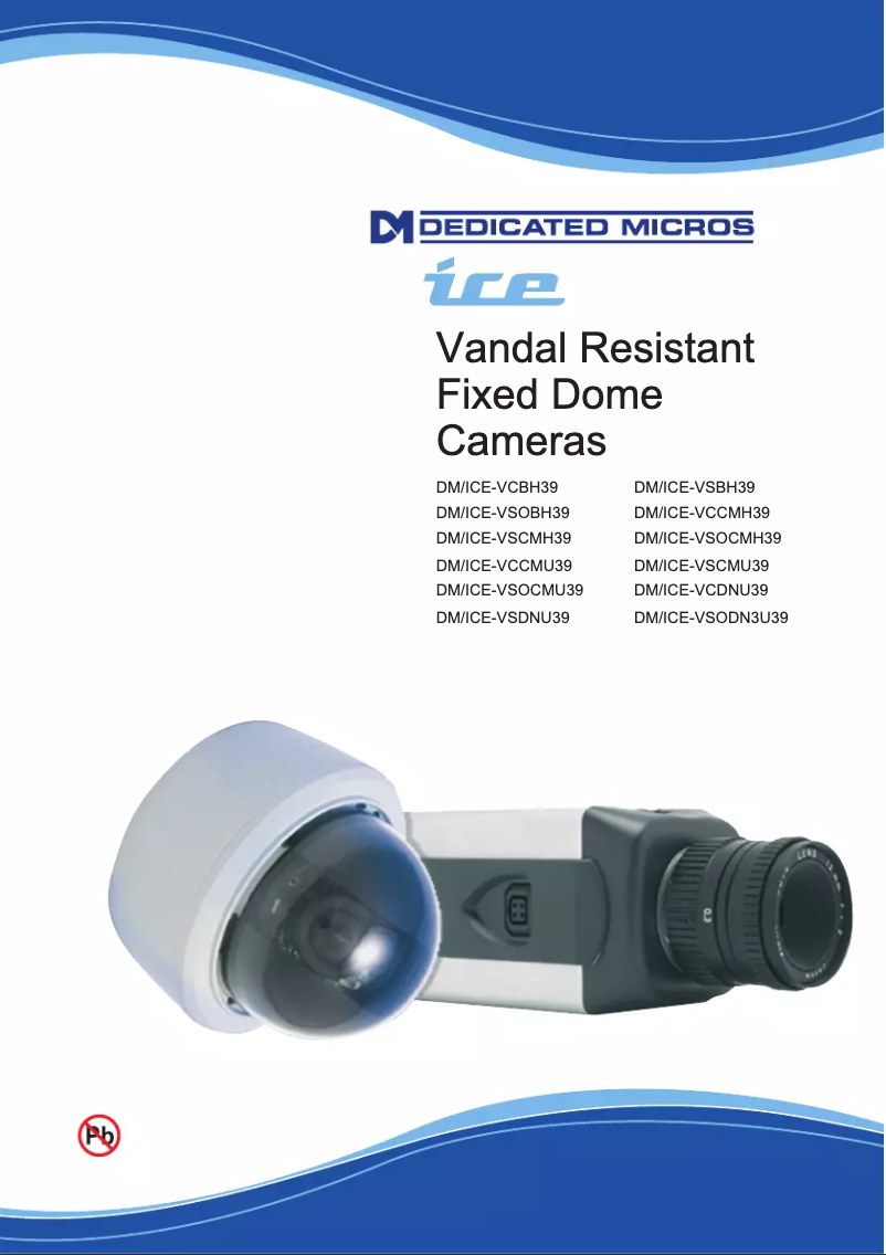 Page n°1 - Manuel utilisateur Dedicated Micros DM/ICEVC-DNU39N