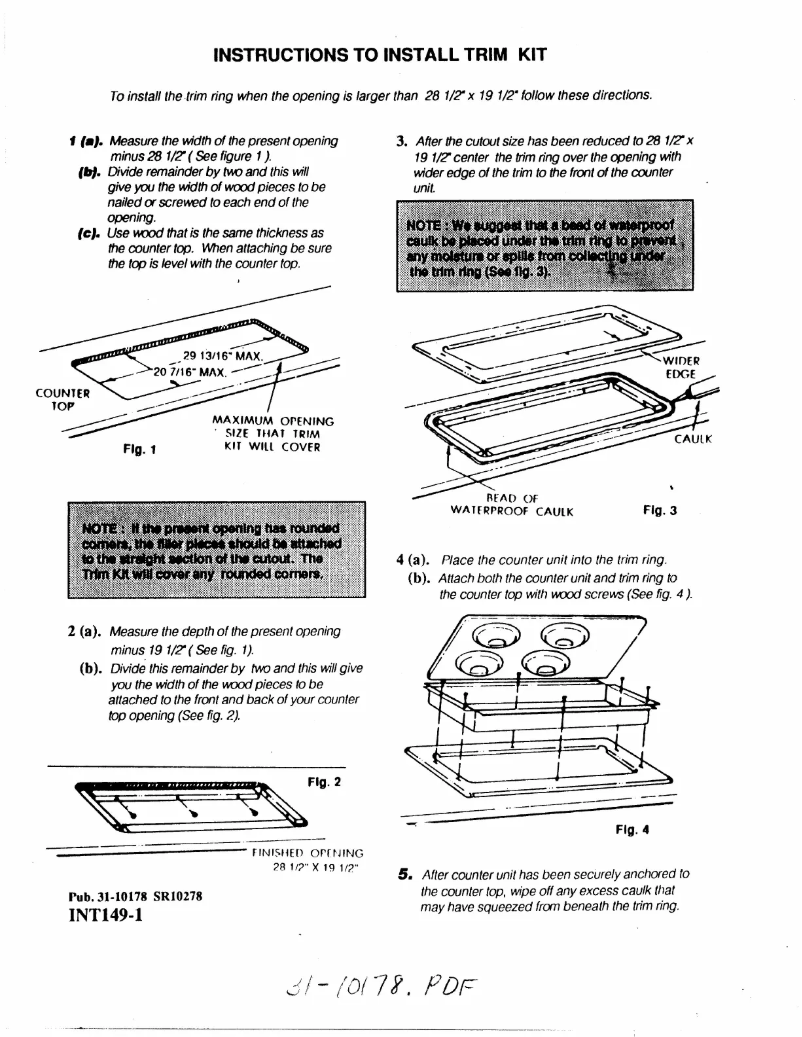 Page 1 de la notice Manuel utilisateur GE JXTR31W
