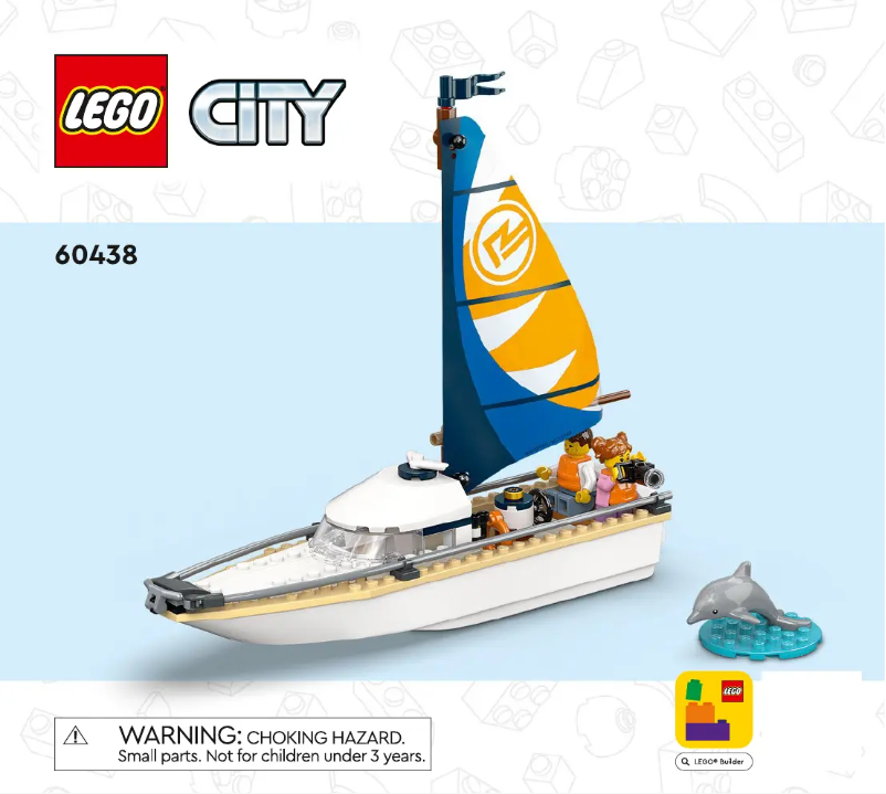 Page 1 de la notice Manuel utilisateur Lego City 60438