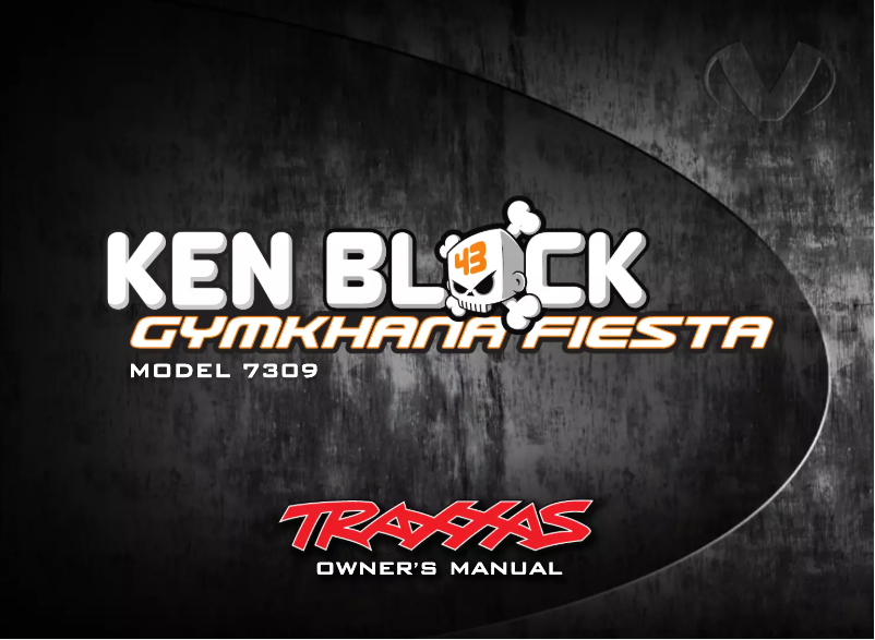 Page 1 de la notice Manuel utilisateur Traxxas Ken Block Gymkhana Fiesta