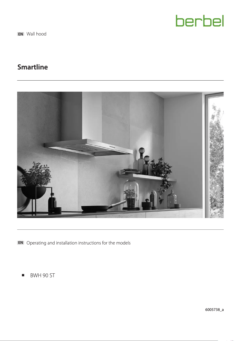 Page n°1 - Manuel utilisateur Berbel BWH 90 ST