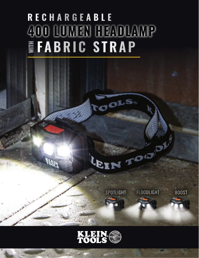 Page 1 de la notice Brochure Klein Tools 56048