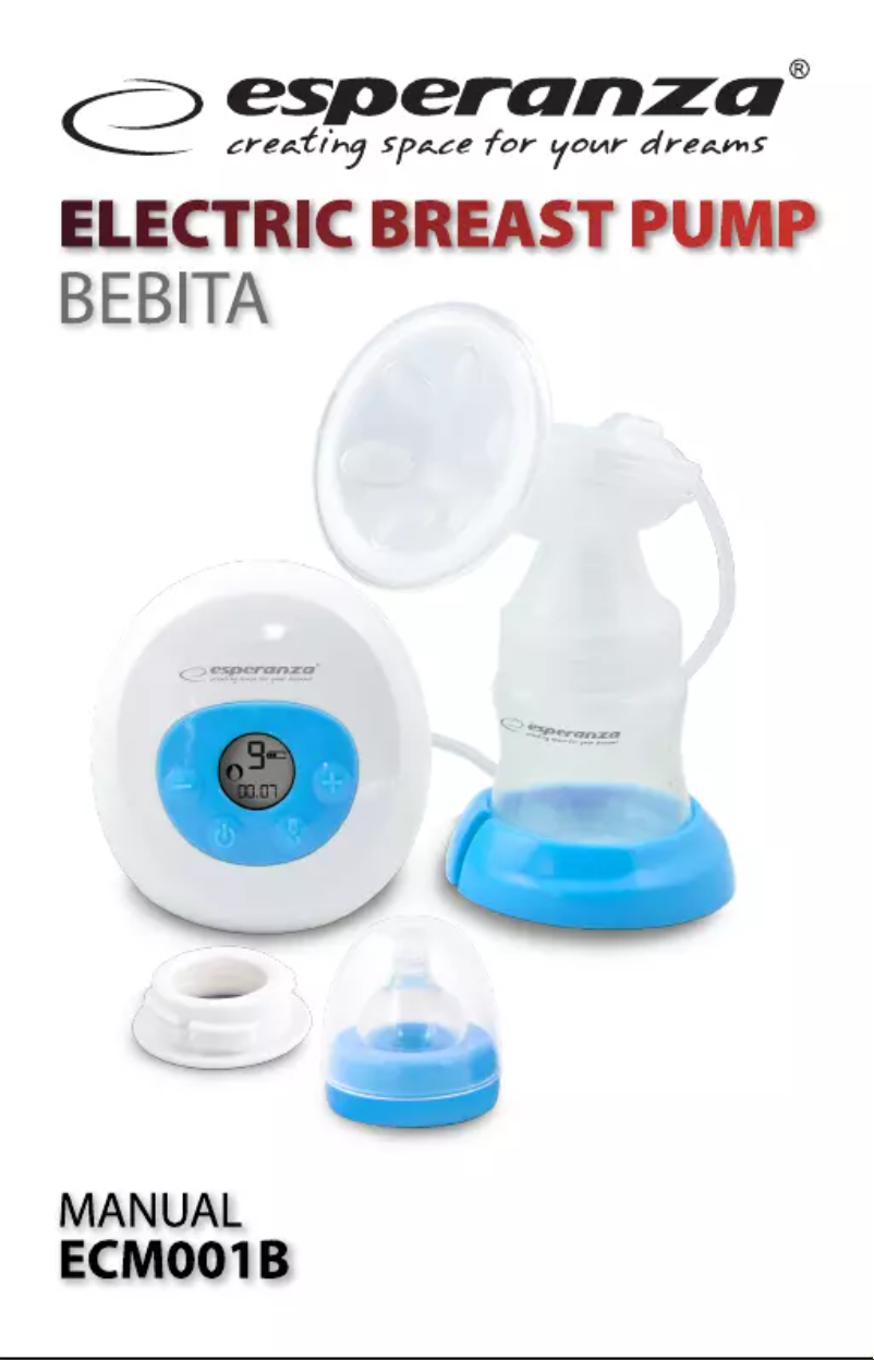 Page 1 de la notice Manuel utilisateur Esperanza Bebita ECM001B