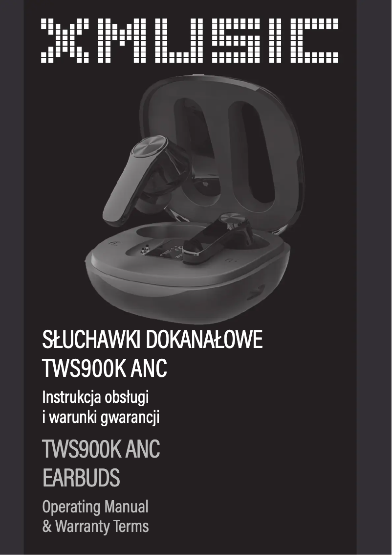 First page image of the manual for TWS900K