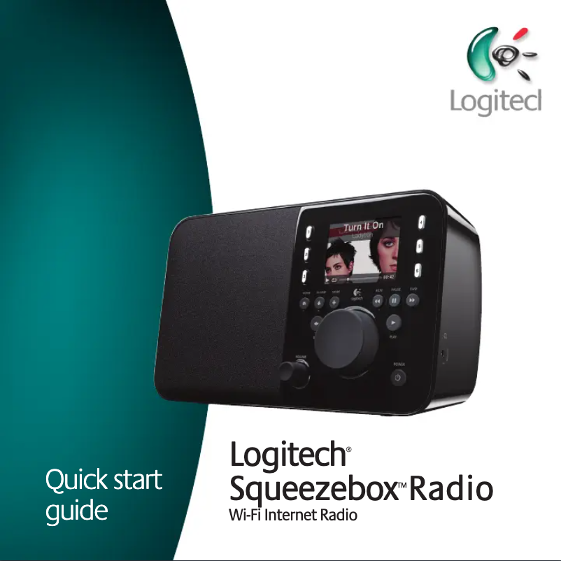 Page 1 de la notice Manuel utilisateur Logitech Squeezebox Radio