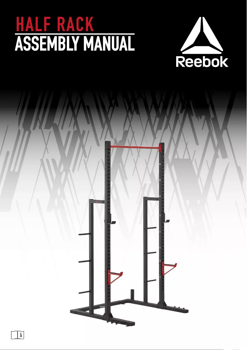 Page 1 de la notice Manuel utilisateur Reebok Half Rack