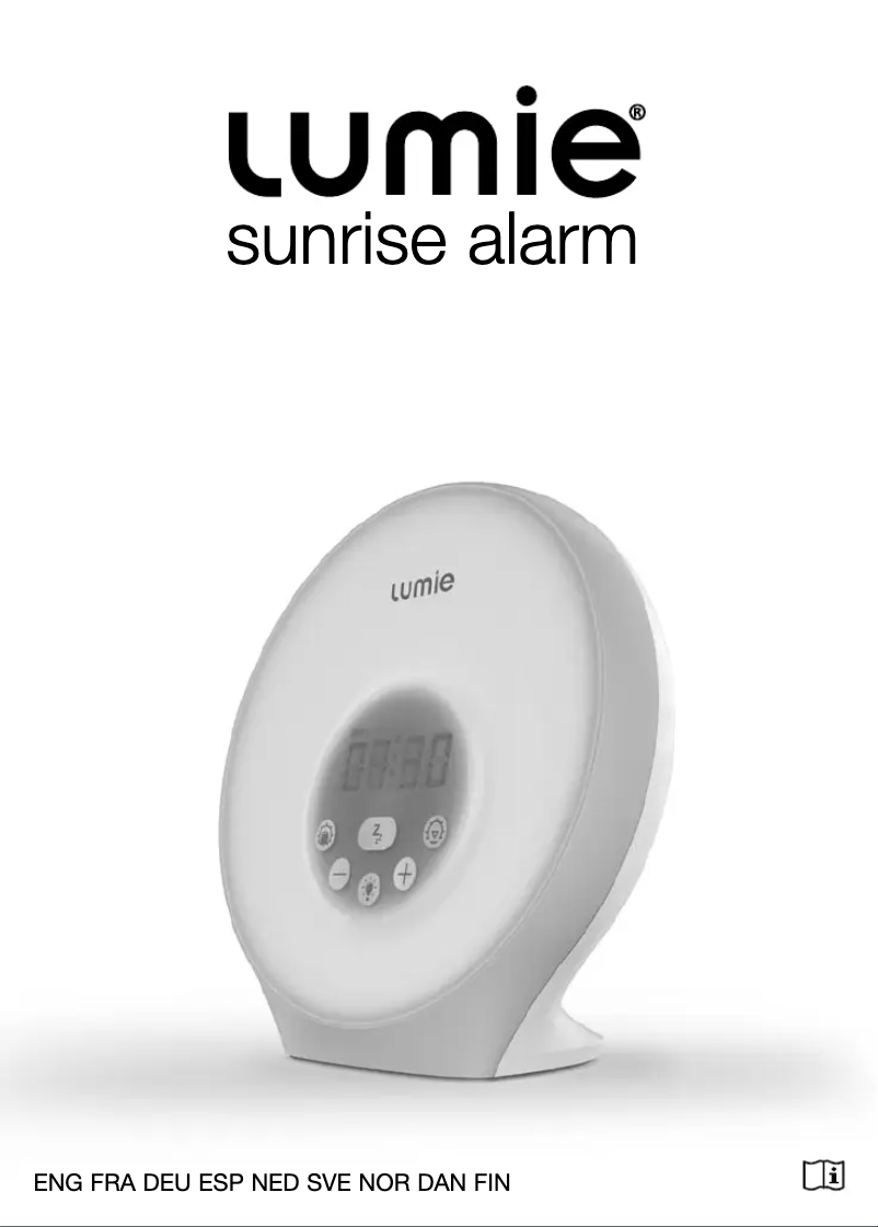 Page n°1 - Manuel utilisateur Lumie Sunrise Alarm