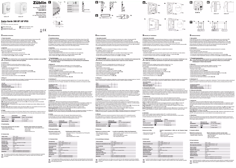 Página 1 del manual Manual de usuario Niko Swiss Garde 300