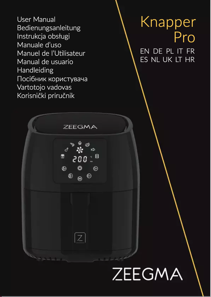 Page 1 de la notice Manuel utilisateur Zeegma Knapper Pro