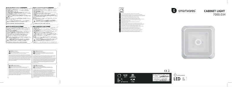 Página 1 del manual Manual de usuario Smartwares 10.014.82