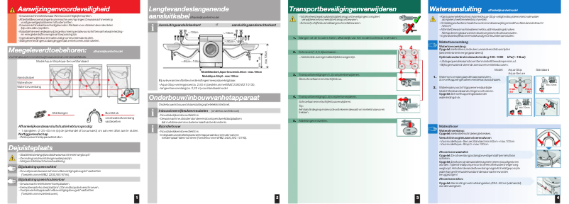 Image de la première page du manuel de l'appareil WM14E4F1