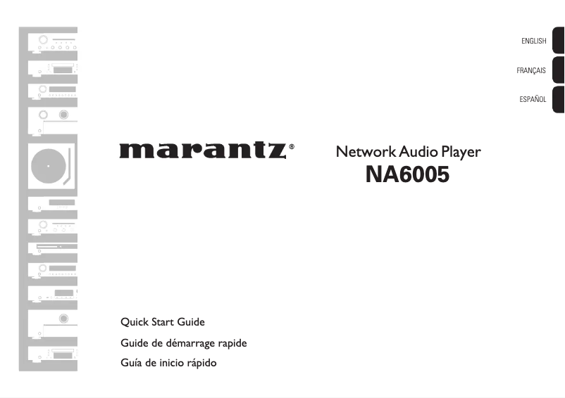 Image de la première page du manuel de l'appareil NA6005