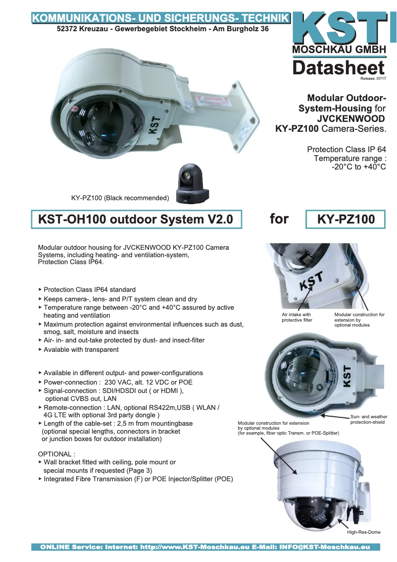 Page n°1 - Manuel utilisateur JVC KST-OH100