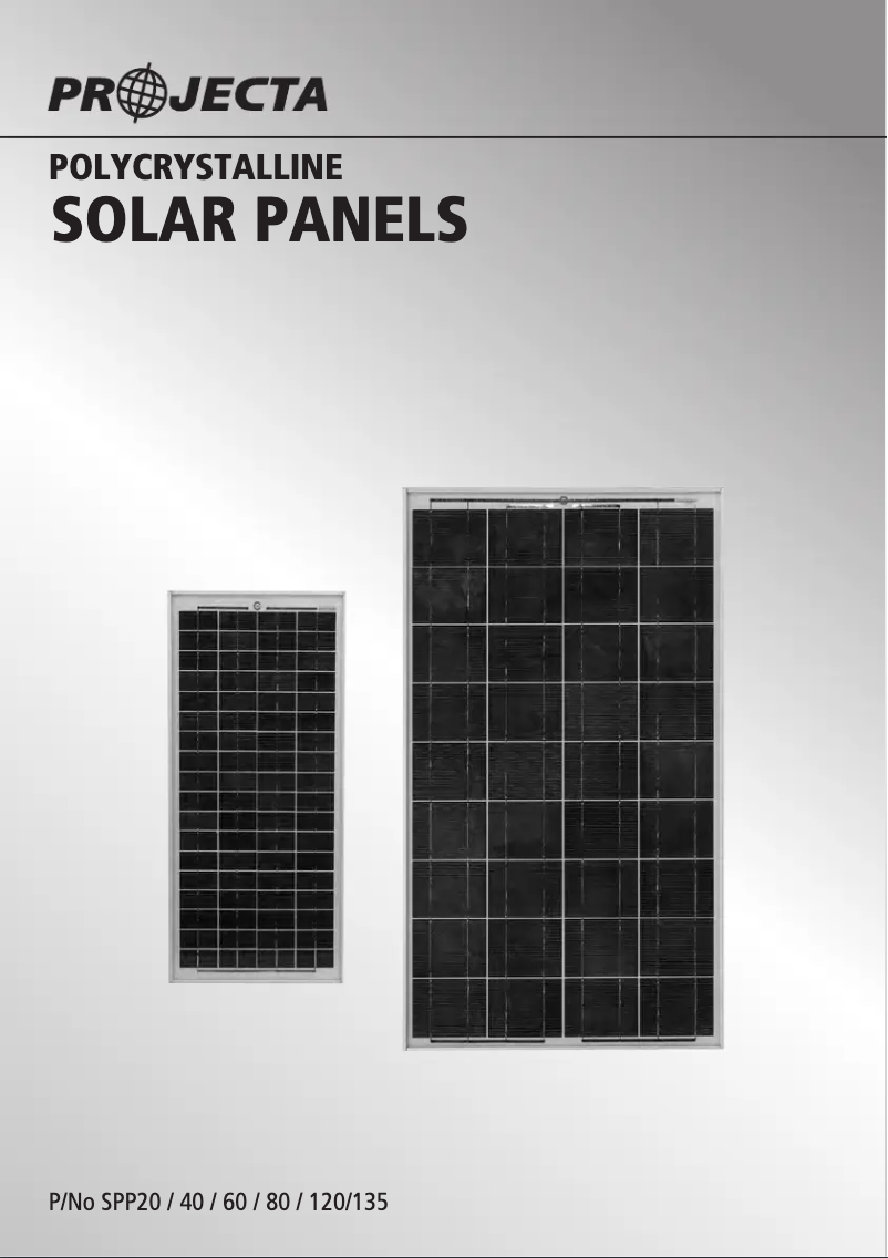 Image de la première page du manuel de l'appareil SPP80