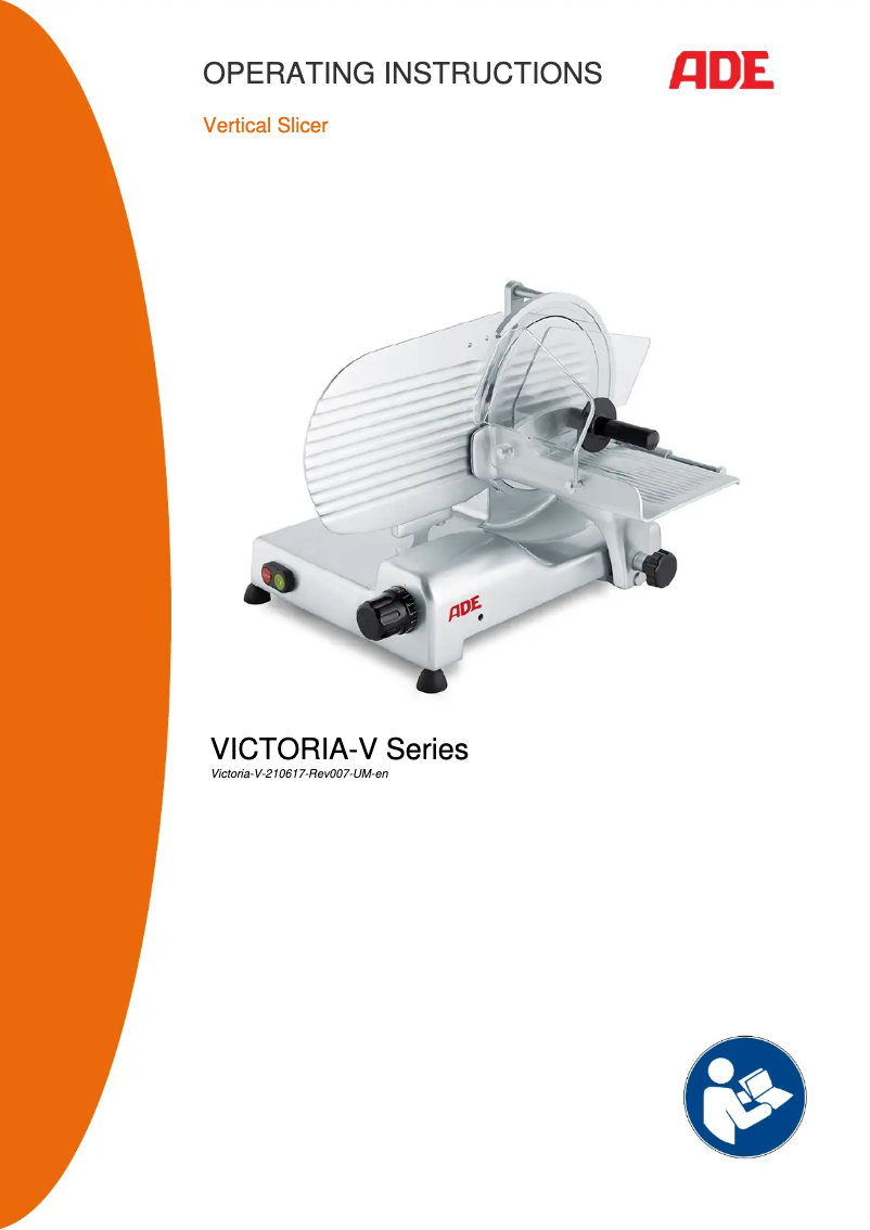 Page 1 de la notice Manuel utilisateur ADE Victoria-V-210617
