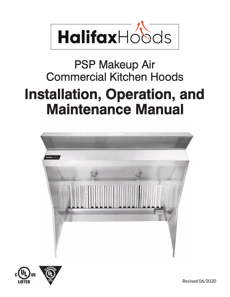Page n°1 - Manuel utilisateur Halifax LPSHP448