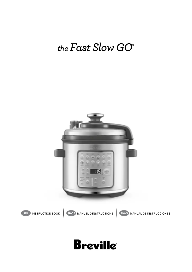 Image de la première page du manuel de l'appareil The Fast Slow Go BPR680