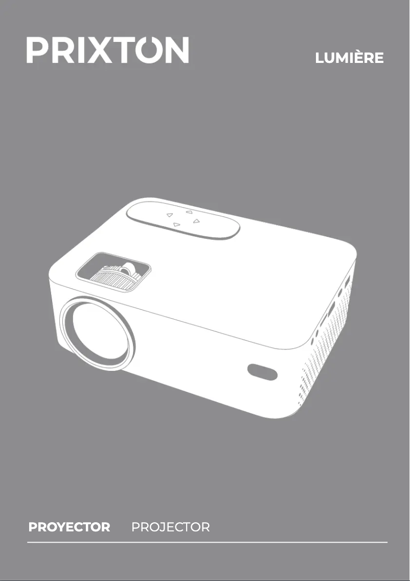 Image de la première page du manuel de l'appareil Lumière