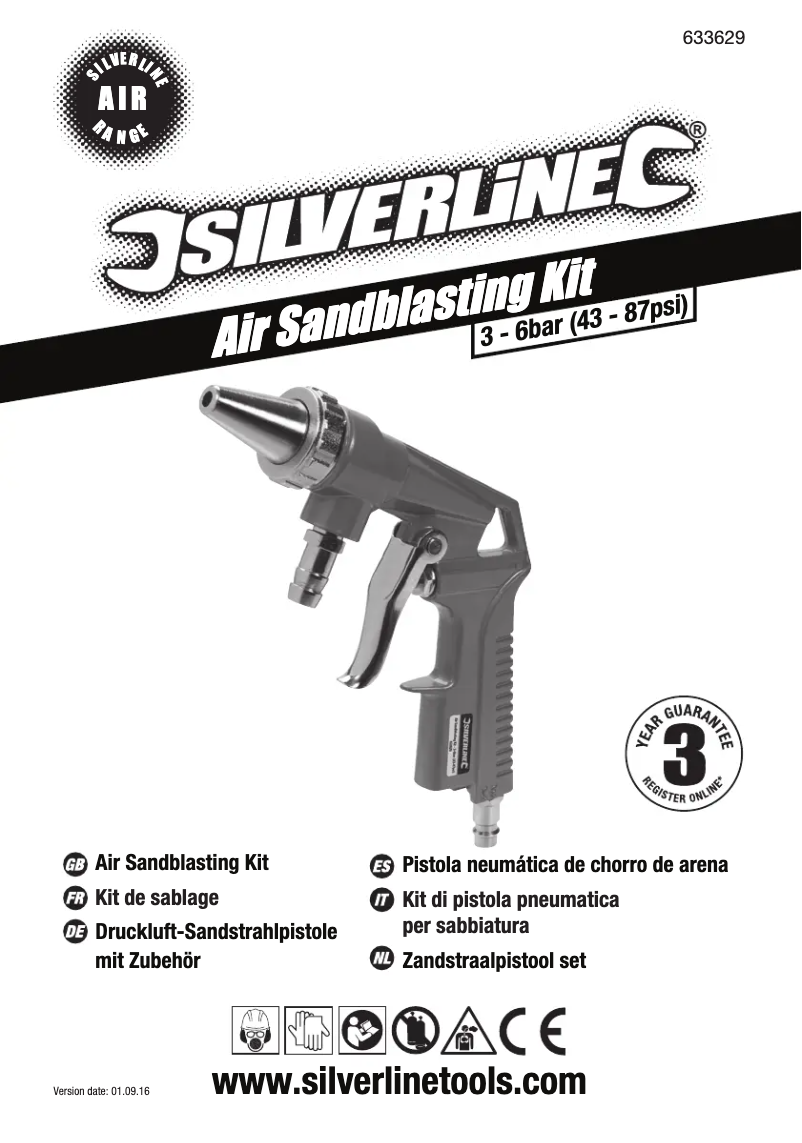 Page n°1 - Manuel utilisateur Silverline 633629