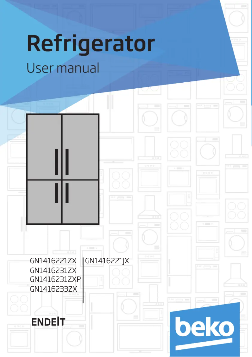 Image de la première page du manuel de l'appareil GN1416221JX