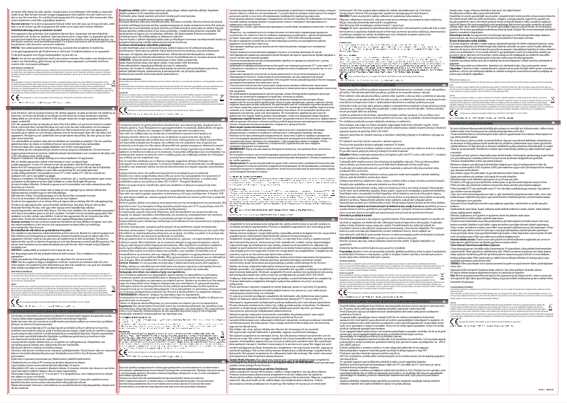 Page 1 de la notice Manuel utilisateur Hoover H-Free HF18UEN 011