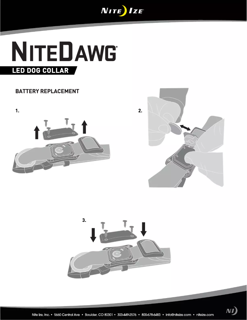 Page 1 de la notice Manuel utilisateur Nite Ize NND-03-33XS