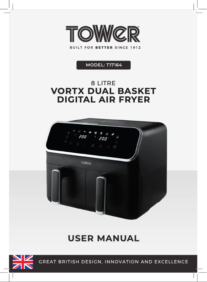Page n°1 - Manuel utilisateur Tower Vortx T17164