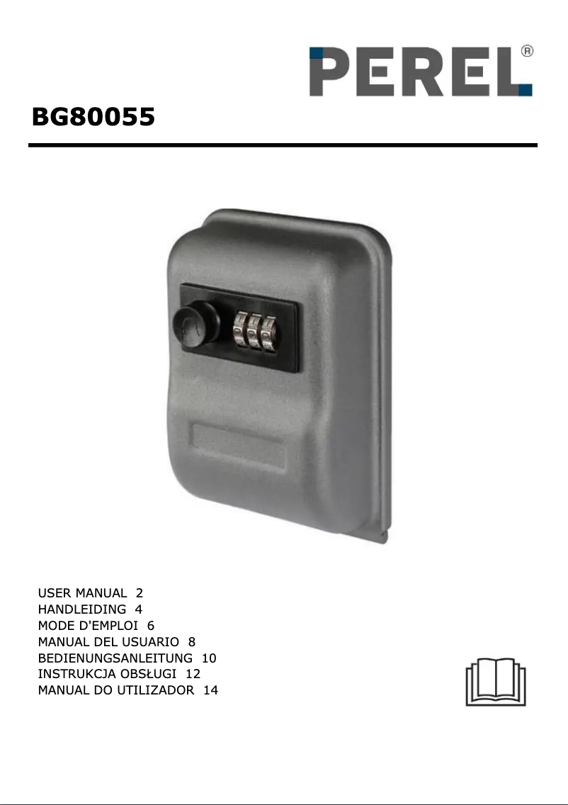 Page 1 de la notice Manuel utilisateur Perel BG80055