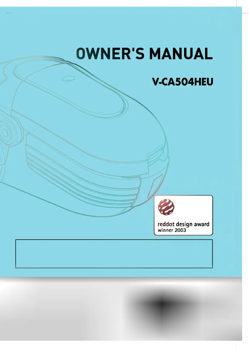 Page n°1 - Manuel utilisateur LG V-CA504HEU