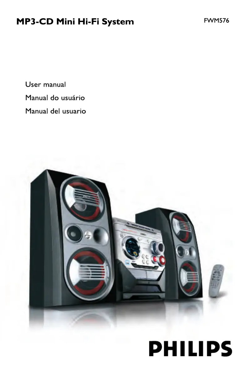 Image de la première page du manuel de l'appareil FWM576