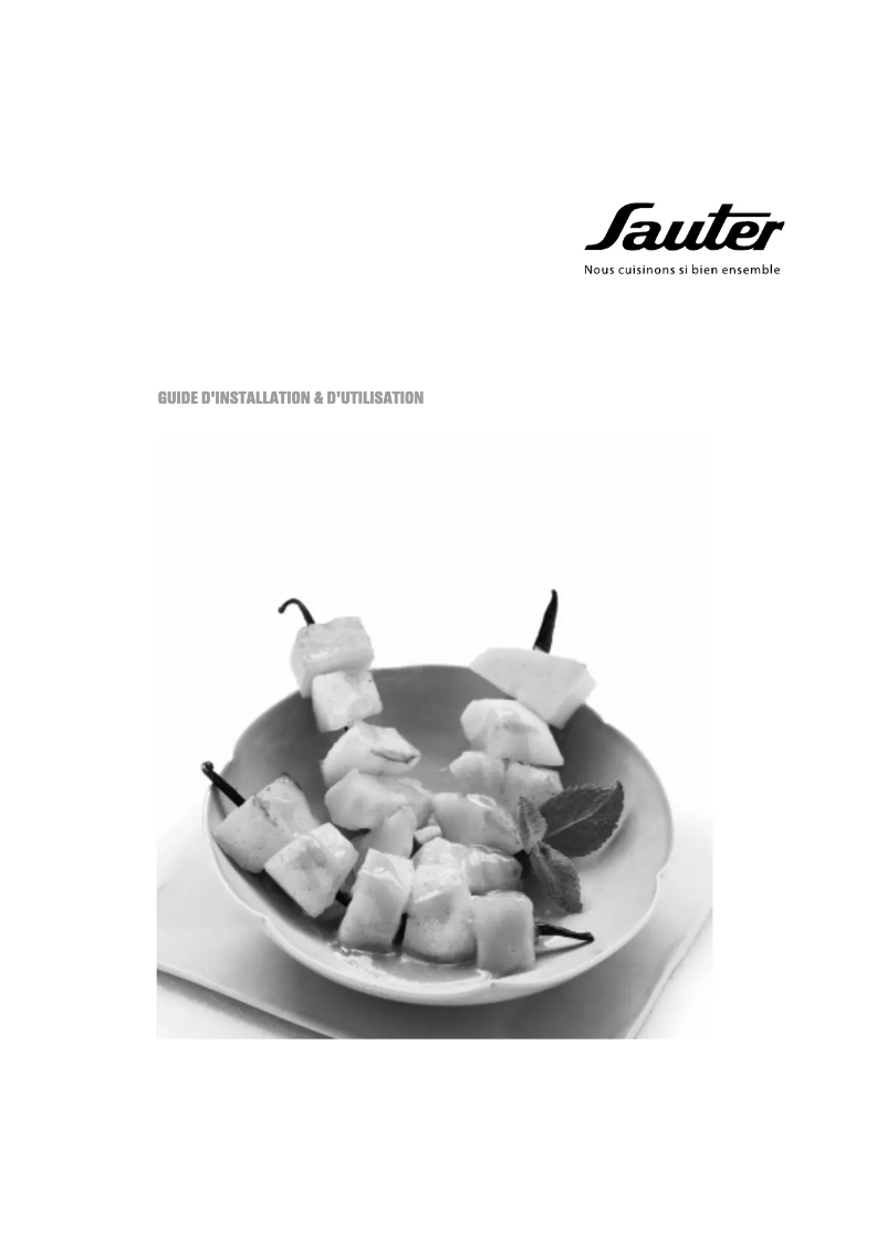 Image de la première page du manuel de l'appareil SFA212