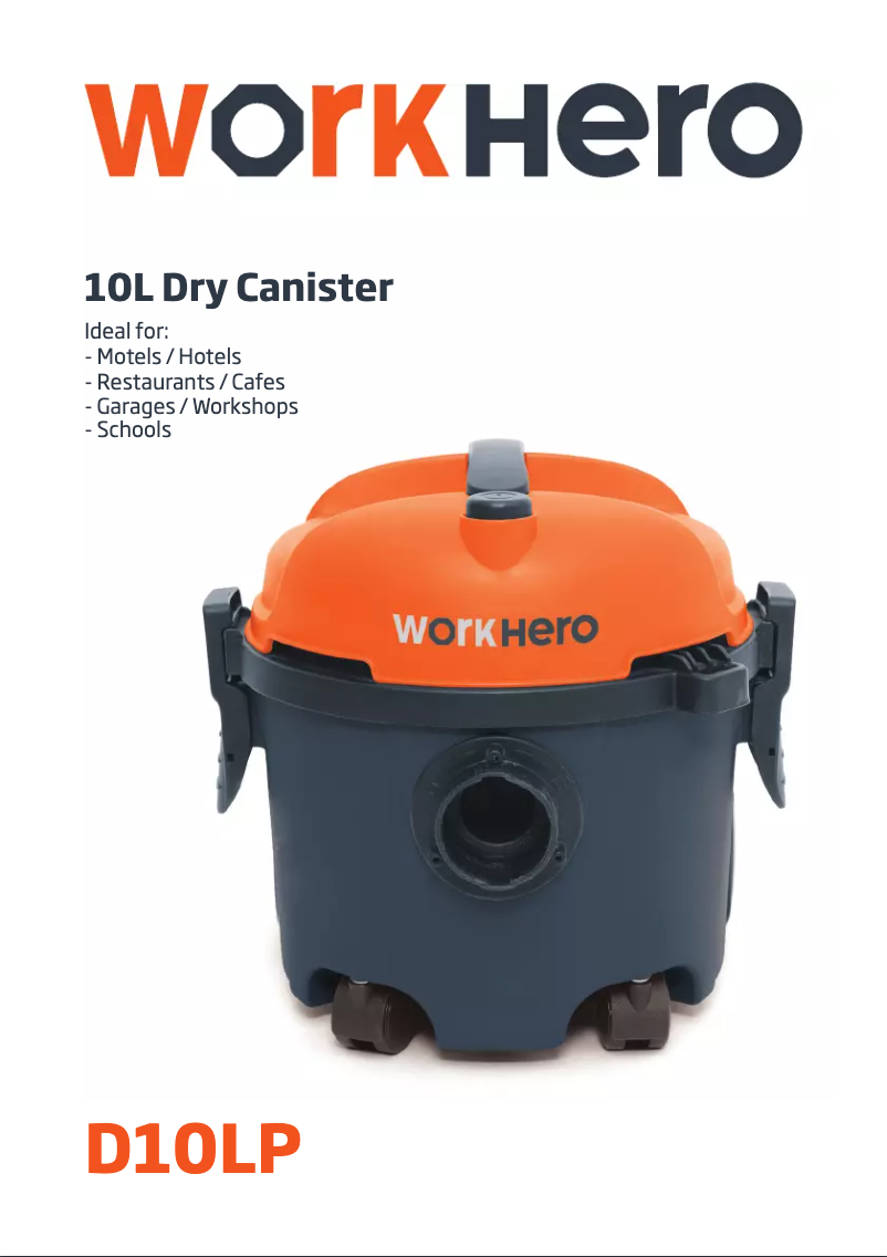 Image de la première page du manuel de l'appareil CD1