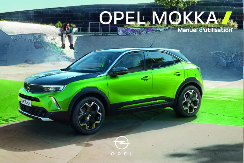 Image de la première page du manuel de l'appareil Mokka (2022)