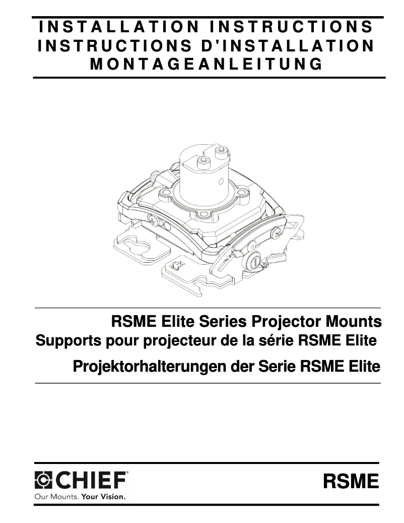 Image de la première page du manuel de l'appareil RSMEU