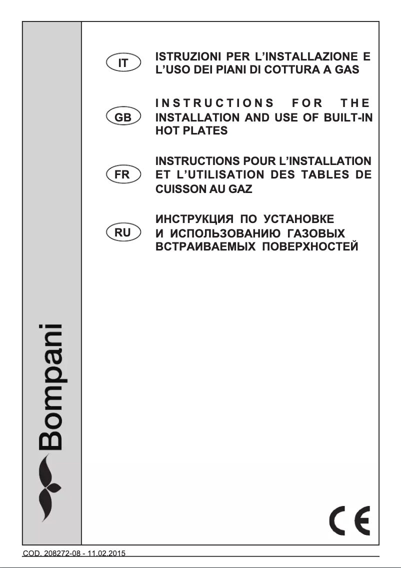 Image de la première page du manuel de l'appareil BO293MF/N