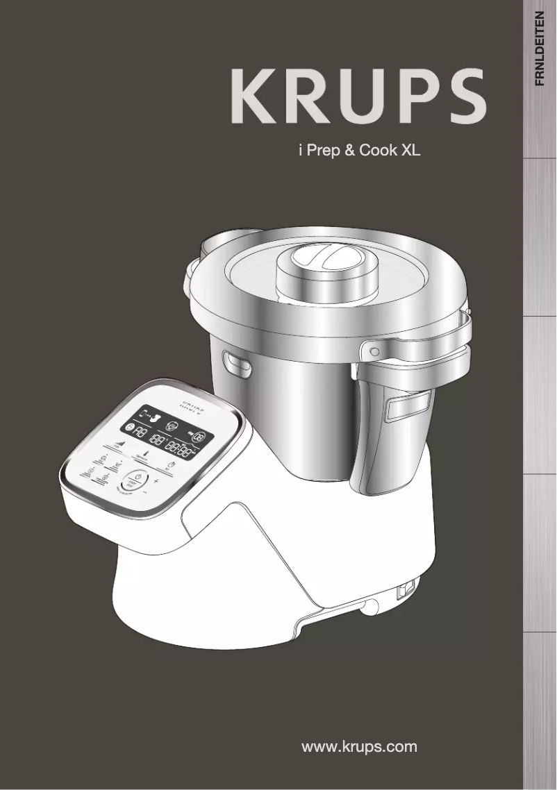 Image de la première page du manuel de l'appareil I Prep&Cook XL HP60A1