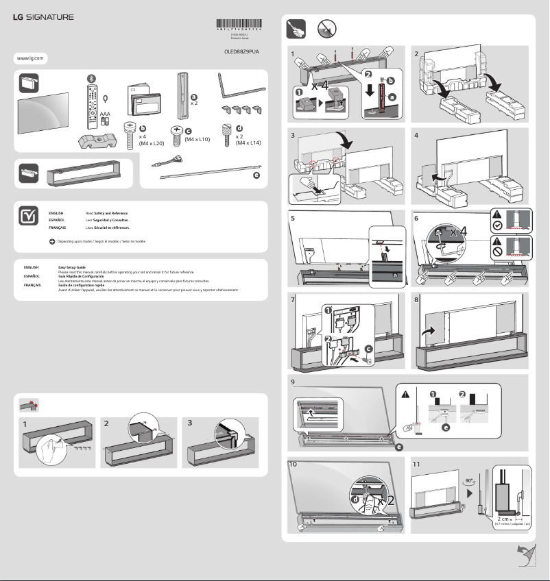 Page n°1 - Manuel utilisateur LG OLED88Z9PUA