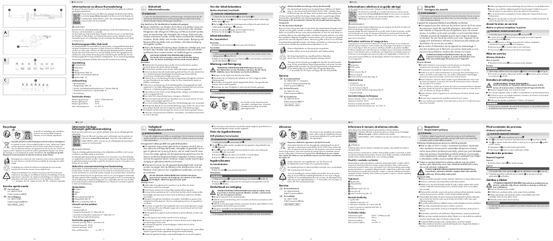 Page 1 de la notice Manuel utilisateur Parkside IAN 389431