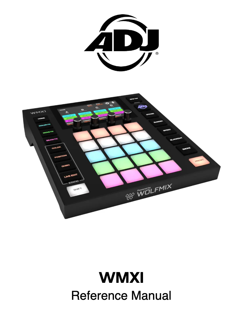 Image de la première page du manuel de l'appareil WMX1