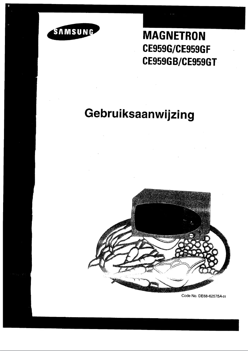 Page n°1 - Manuel utilisateur Samsung CE959GF
