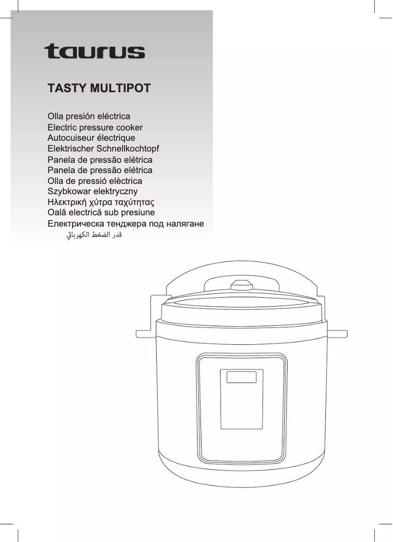 Image de la première page du manuel de l'appareil Tasty Multipot