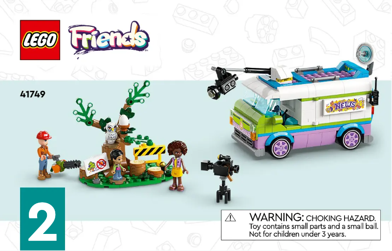 Image de la première page du manuel de l'appareil Friends 41749