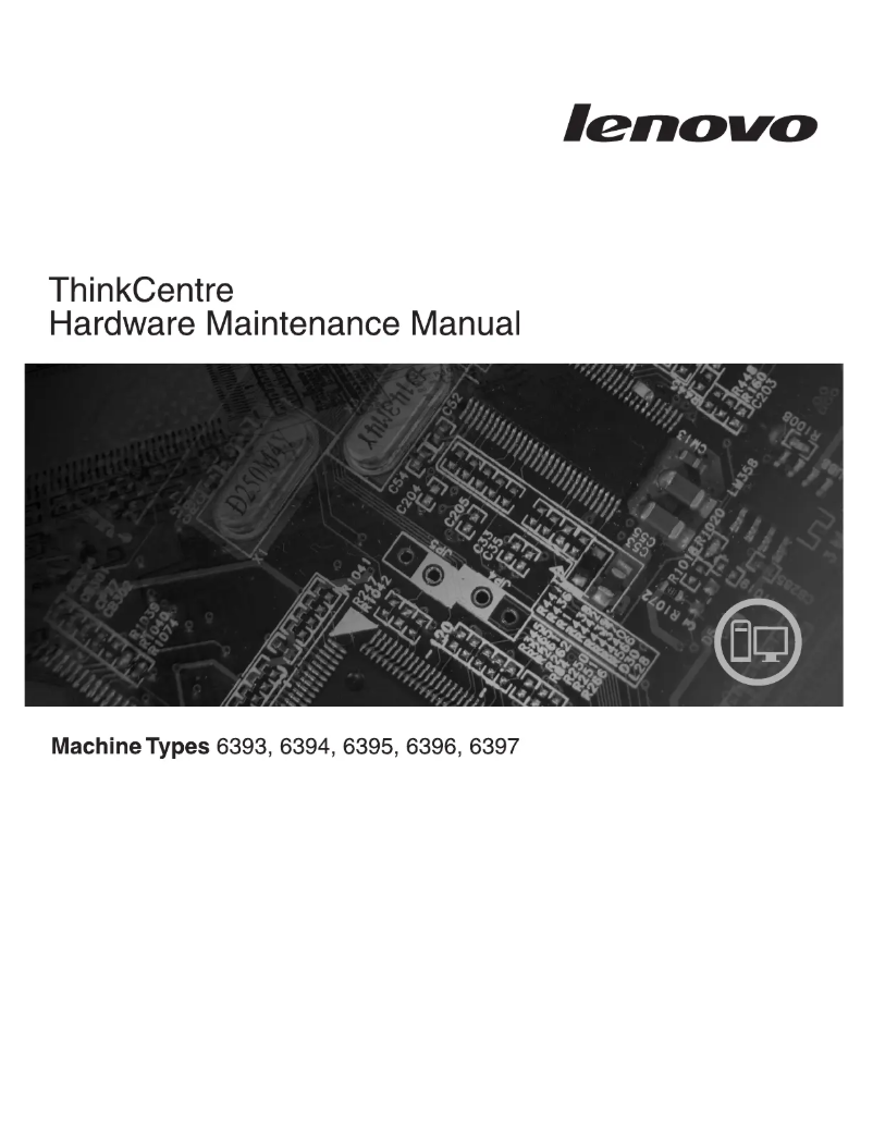 Page n°1 - Manuel utilisateur Lenovo ThinkCentre M57 6087